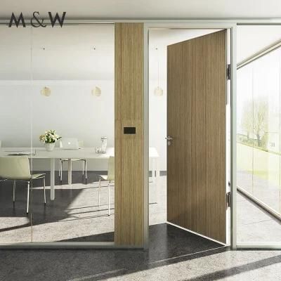 Factory Aluminium Frame Partition Glass 12mm Wholesale Wholesale Standard Dimension Modular Wall Door Office Furniture
