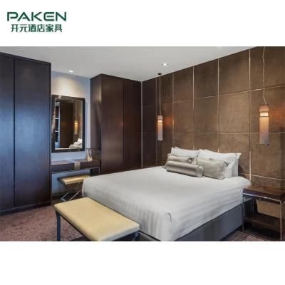 Hotel Dark Color Luxury Five Star Standard Guestroom &amp; Suite Furniture