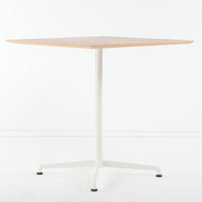 Modern Square Wood Bar Table