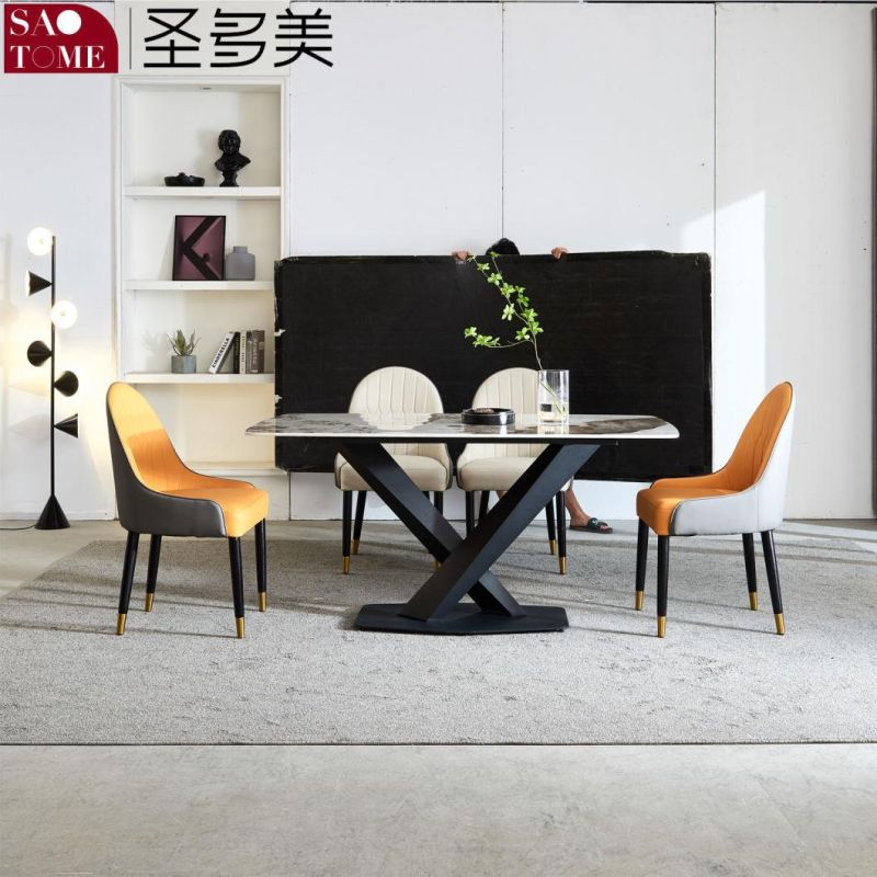 Modern Living Room Dining Room Furniture Cross Table Dining Table