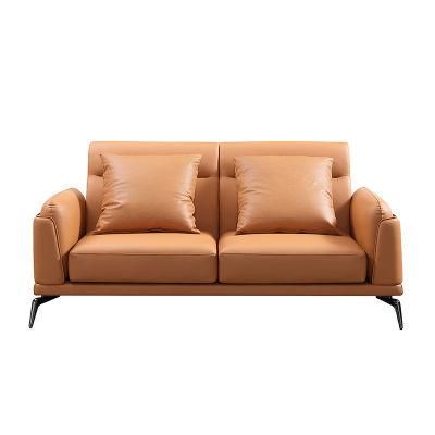 Living Room Furniture Italian Modern Design Ecological Leather Secitonal and 1+2+3 Seat Sofa Set