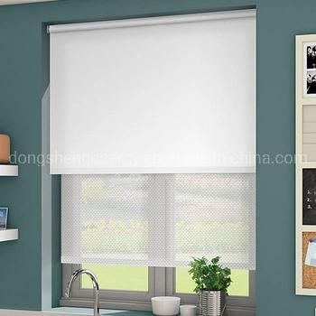 Sunshade Blackout Fabric Roller Blind with Ball Chain Driver