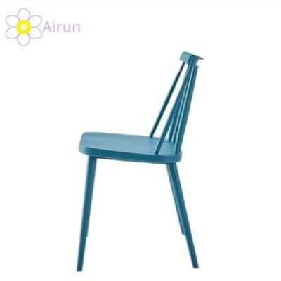 New Design Factory Direct Sale Plastic Windsor Chair Outdoor Stackable Dining Chair
