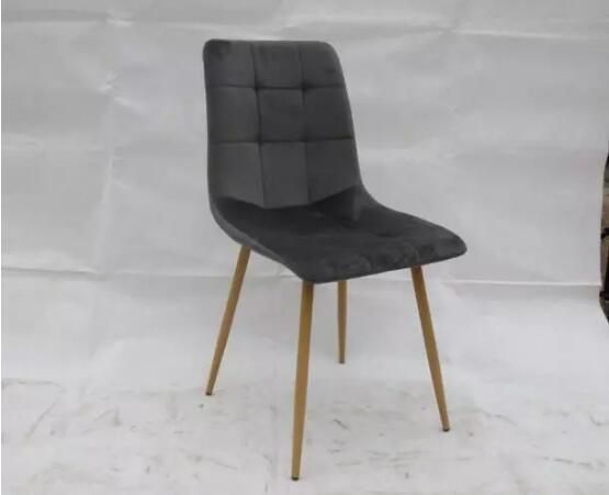Simple Design of Modern Dining Room Furniture Velvet Dining Chair