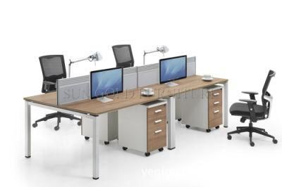 Modern 4 Person Office Workstation Office Partition Computer Desk (SZ-WS270)