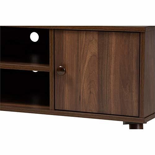 TV Stand Entertainment Center with Shelf and Storage