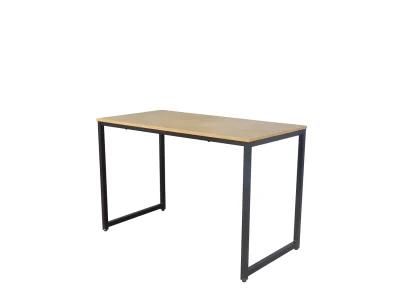 Outdoor Home Practical Indoor Furniture Desk MDF Plywood Iron Legs Restaurant Hotel Dining Table