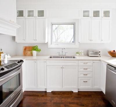 Factory Directly Wood Kitchen Storage Cabinet Soft White Shaker Design