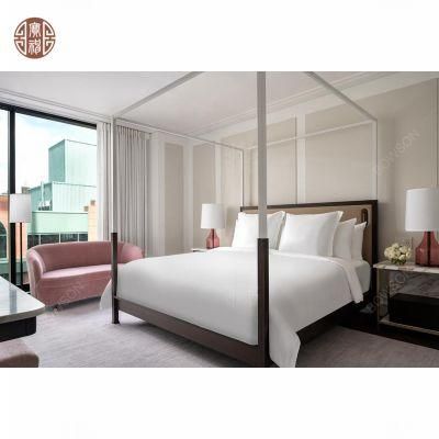 Customized Wooden Hotel Bedroom Furniture for 5 Star Bedroom Set