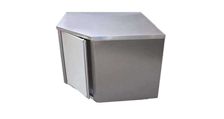 Kitchen Stainless Steel Wall Mounted Storage Enclosed Cabinet with Shelf