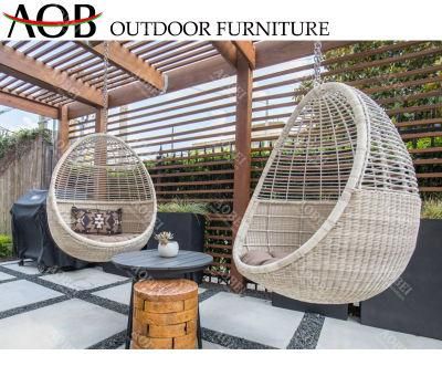 Modern Outdoor Garden Patio Villa Balcony Home Hotel Rattan Wicker Furniture Hanging Swing Chair