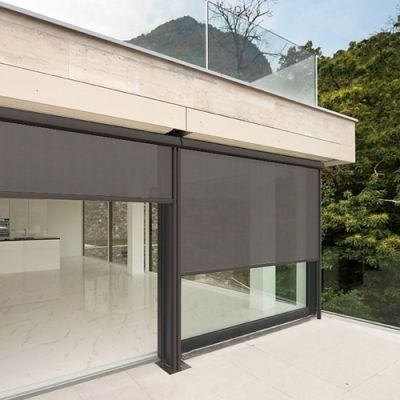 High Quality and Complete Size Sunshade Internal Zip Track Roller Blinds