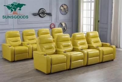 Standard Size VIP Home Theater Leather Sofa Electric Recliner Sofa Furniture