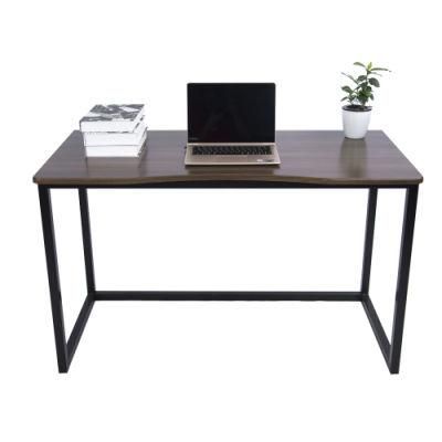 Metal Iron Frame Wooden School Home Student Desktop Computer Learning Study Table Desk