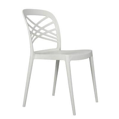 Dining Furniture for Library Restaurant Chair Festival with Light Small Modern Design Plastic Chair