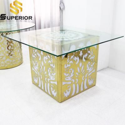 Saudi Arabia Hot Sale LED Light Hotel Banquet Table