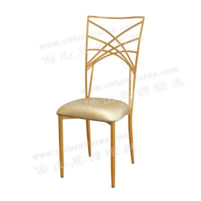 Modern Minimalist Home Hotel Wedding Banquet Soft Cushion Chiavari Chair