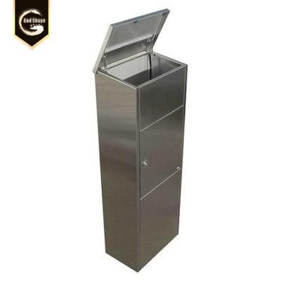 Stainless Steel Metal Outdoor Post Box for Parcel Develiry -0418L