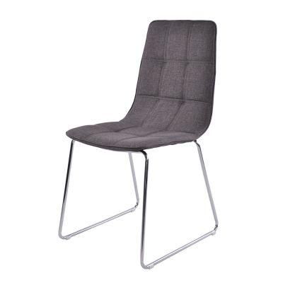 Kitchen Dining Room Little Industrial Modern Upholstery Fabric Dining Chair