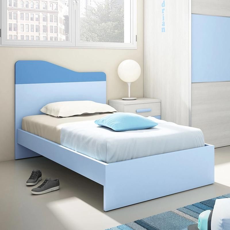 Simple and Fashionable Single Kids Furniture Bed Children Home Furniture Bedroom Furniture