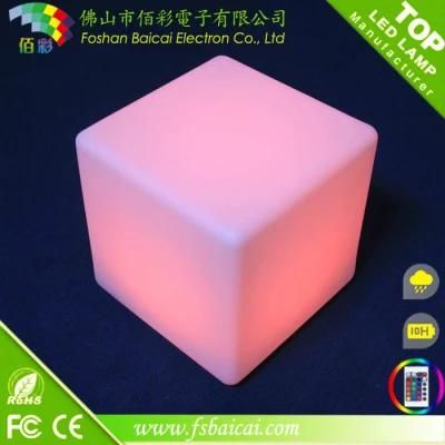 Nightclub Furniture for Sale LED Cube Chair