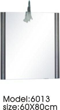 Hot Sale Interior Decoration Square Sliver Light Bathroom Mirror