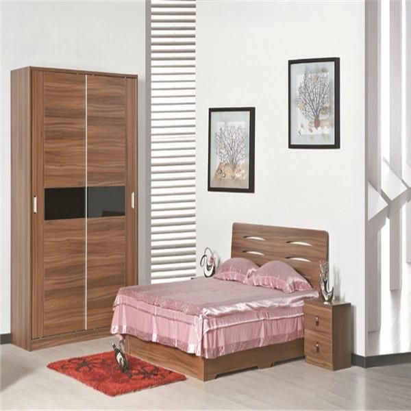 2021 Design Customized Latest Headboard Hotel Bedroom Wooden Furniture Set