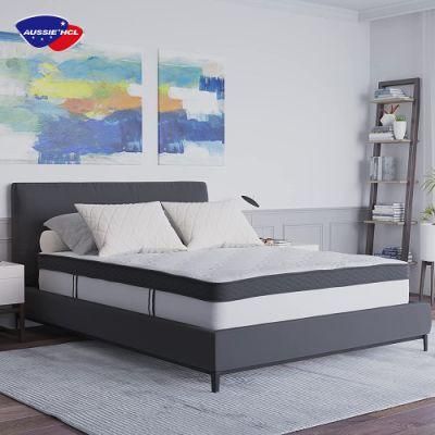 Cool Gel Meory Rebonded Foam Quality Well Sleep Mattresses King Queen Twin Full Size in a Box Pocket Spring Mattress