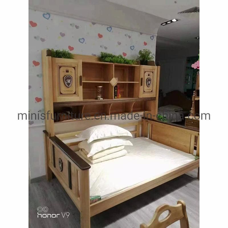 (MN-HB121) Modern Home Bedroom Furniture Kids/Teenagers/Adults Bed with Cabinets