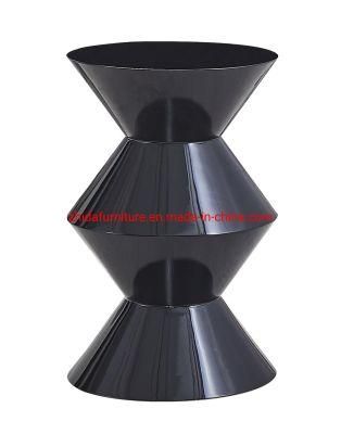 Home Furniture Black Color Gold Wooden Side Table Coffee Table