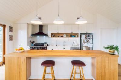 Medium Density Fiber Recessed Shaker New Design Display Shelf Kitchen Cabinets