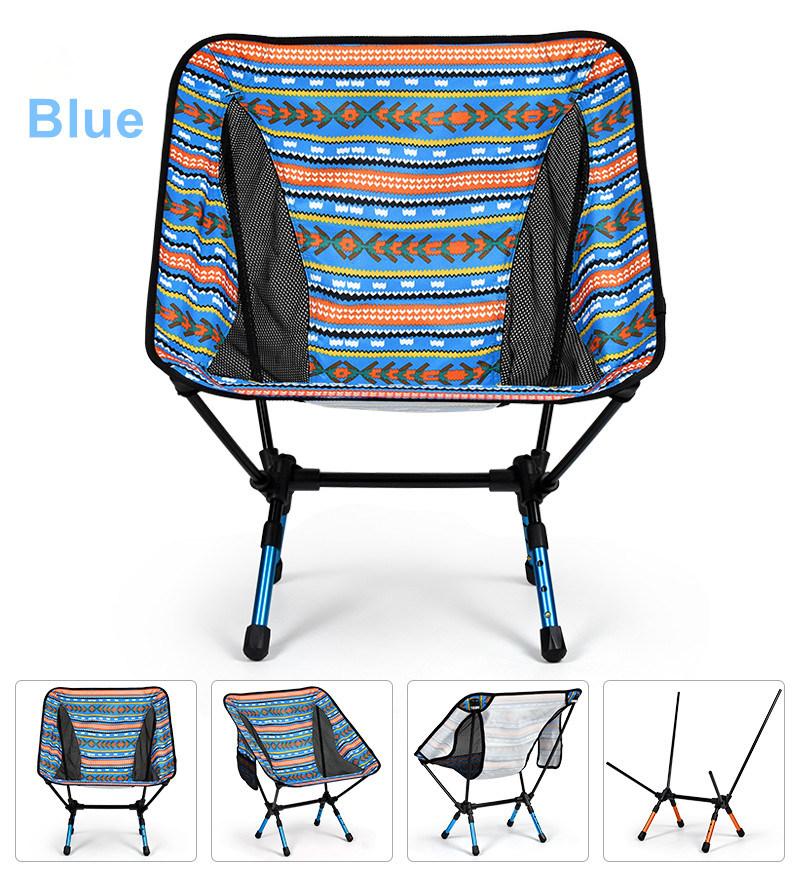 Indian Style Outdoor Camping Portable Folding Aluminum Moon Chair