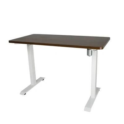 Height Adjustable Bamboo Table for Office Standing Computer Desks