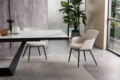 Light Luxury Modern Design Dining Chair Restaurant Chair Armchair for Dining Room Crf30b