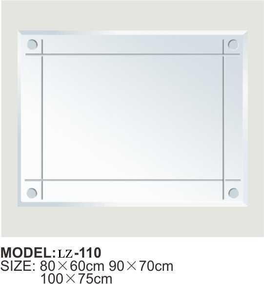 Good Quality Simple Model Wall Mounted Bathroom Mirror