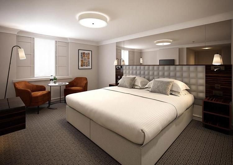 Customized Luxury 5 Star Hotel Bedroom Furniture Set Hospitality Resort Room Furniture
