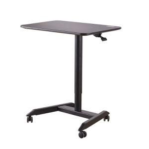 Modern Office Lecture Desk Laptop Desk, Which Can Be Pneumatically Lifted and Lifted with Wheels.
