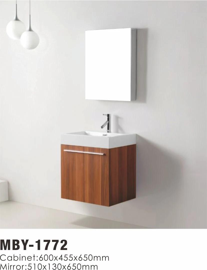 Corner MDF Bathroom Vanities Germany Style