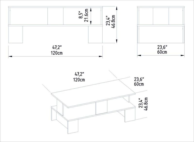 Rectangular Coffee Table