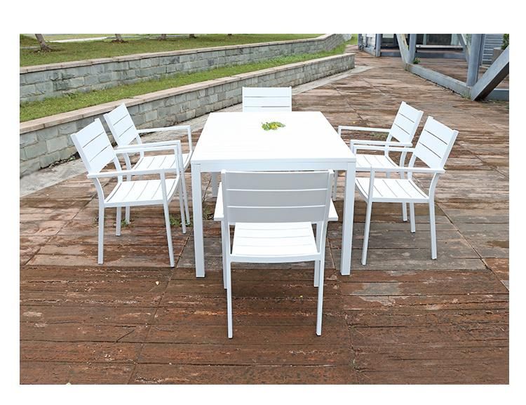 Hotel China Factory OEM Modern Outdoor Table Patio Dining Furniture