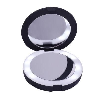 LED Makeup Portable Compact Frame Mirror