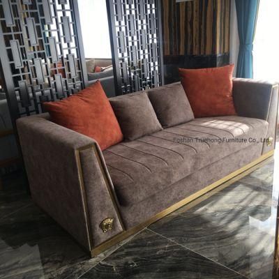 Professional Top Qaulity Hotel Sofa Manufacturer China Wholesale 3 Seat One Seat Sofa Furniture