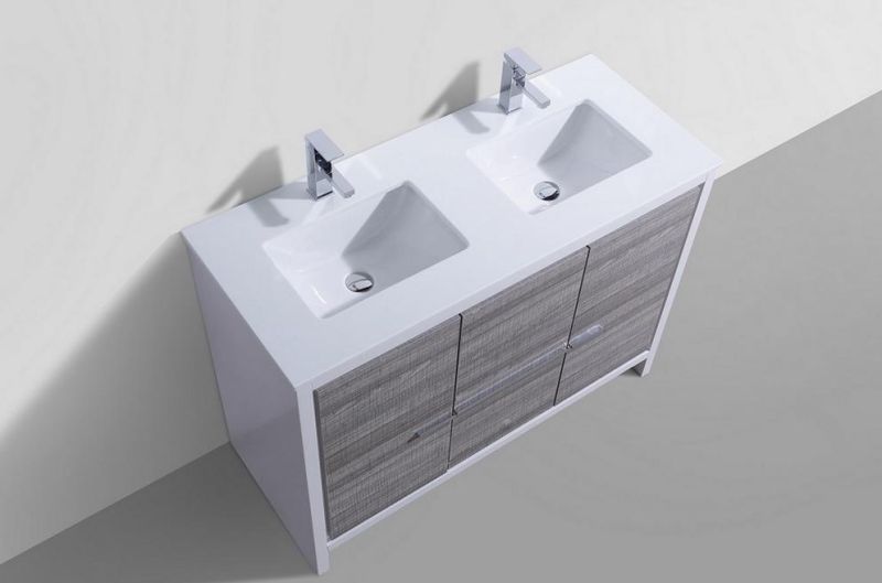 American Style MDF Floor Mounted Bathroom Cabinet