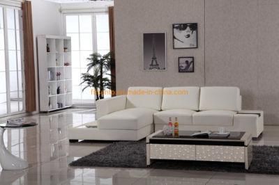 Modern Chesterfield Leather Home Furniture European Style Living Room Leisure Sectional Sofa