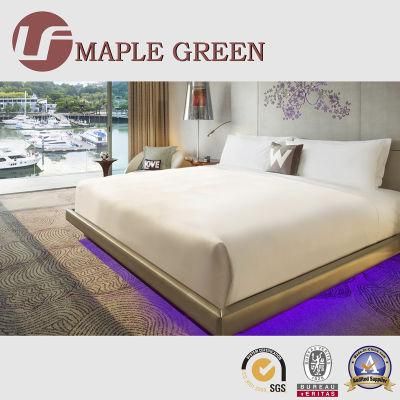 5-Star Wooden Walnut Finish Hospitality Hotel Bedroom Furniture