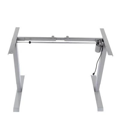 Single Motor Sit Standing up Height Adjustable Desk for Home Office Furniture