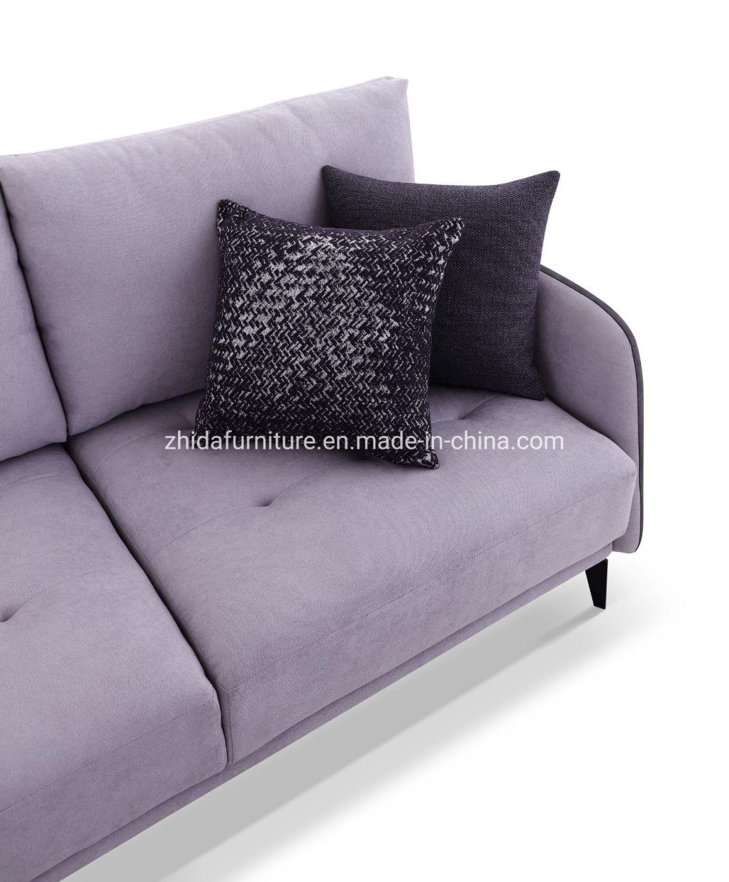L Shape Modern Furniture Living Room Furniture Fabric Sofa