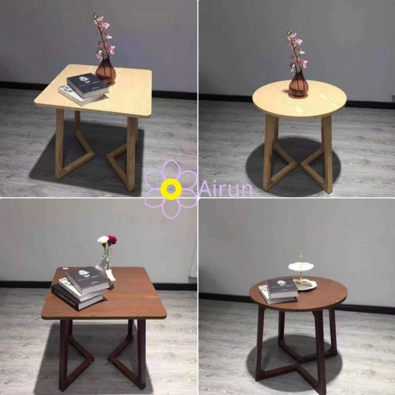 Modern Design Living Room Wooden Coffee Tea Table Square Table Side Table Dining Table Table Rectangle