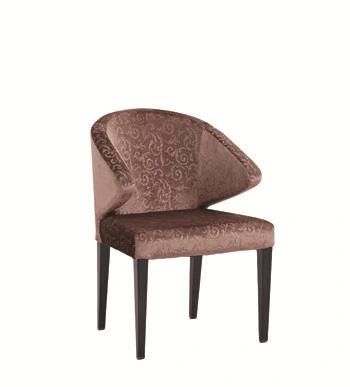 Luxury Metal Frame Dining Room Furniture Fabric Chairs Upholstered Dining Chair for Sale