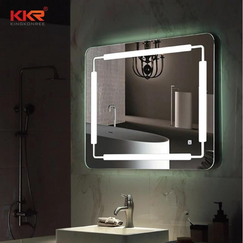 Waterproof Bathroom Wall Mirror LED Smart TV Vanity Mirror for Hotel Bathroom Mirror